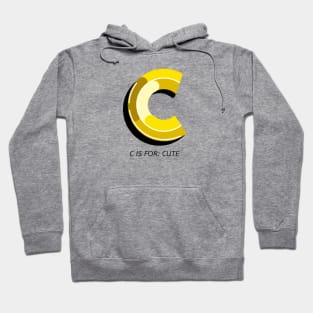 c Initial Hoodie